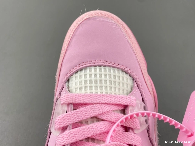 X 4 JORDAN OFF-WHITE PINK 0726